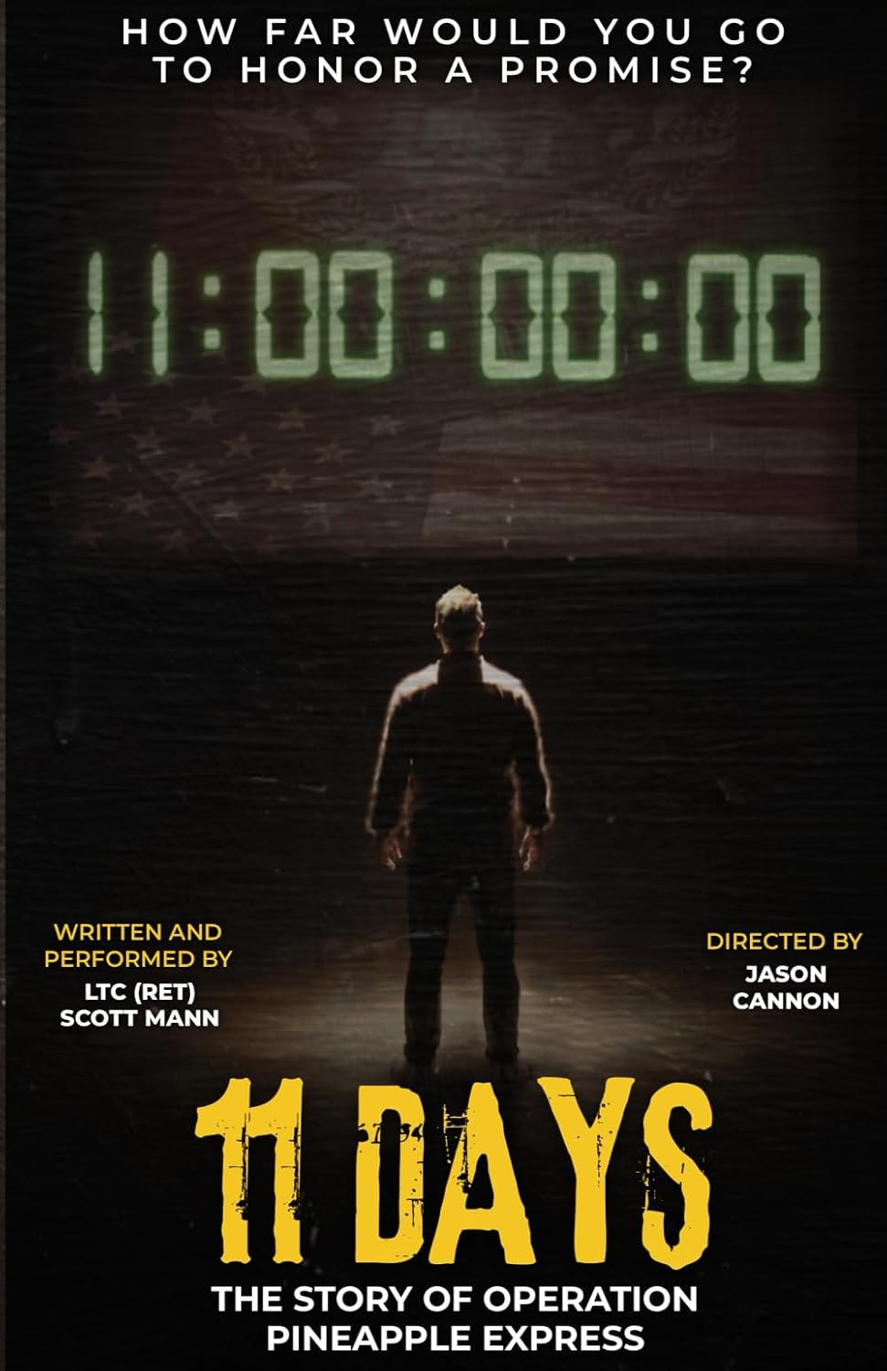 11 Days: The Story of Operation Pineapple Express event poster
