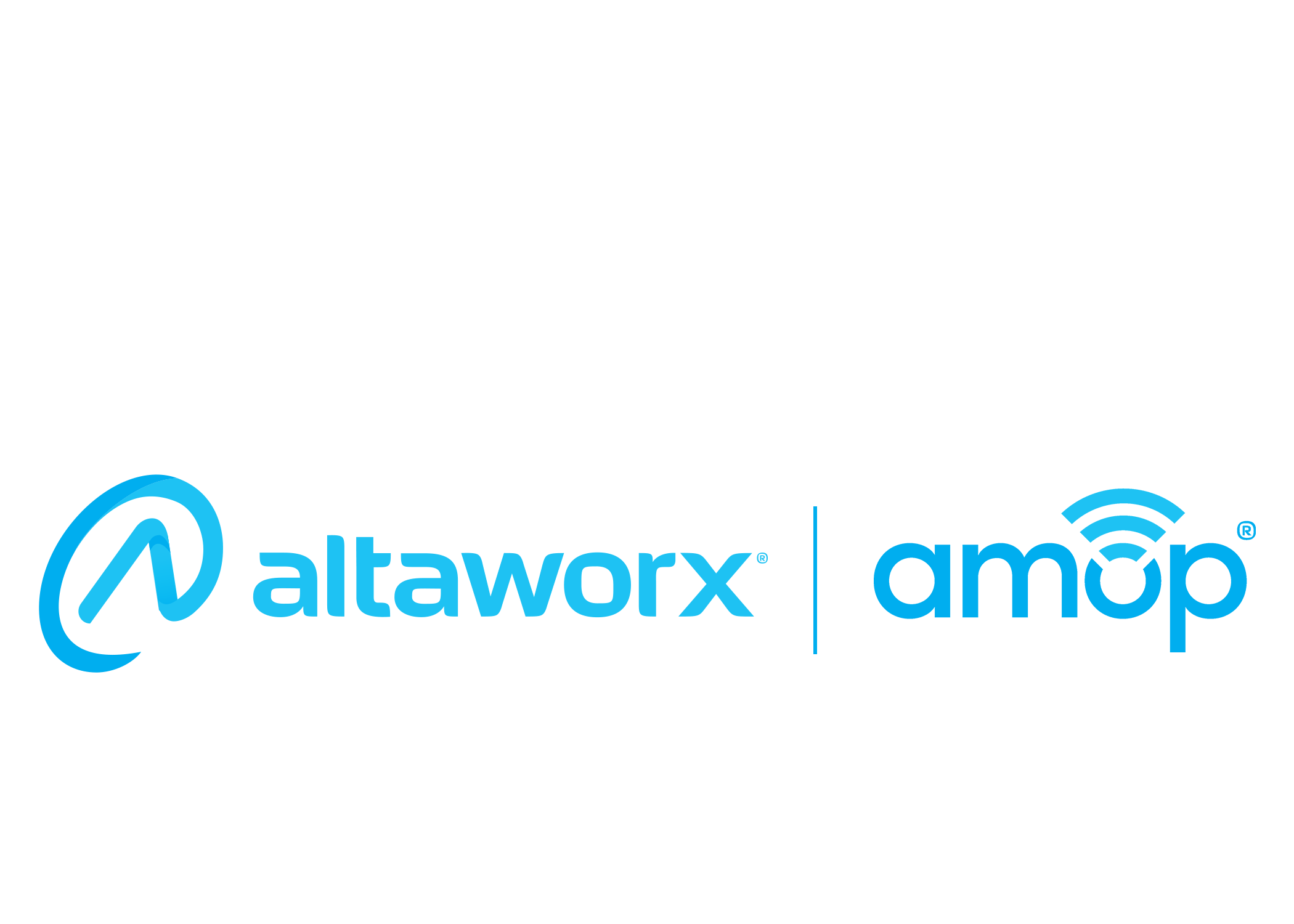 Altaworx and AMOP logos